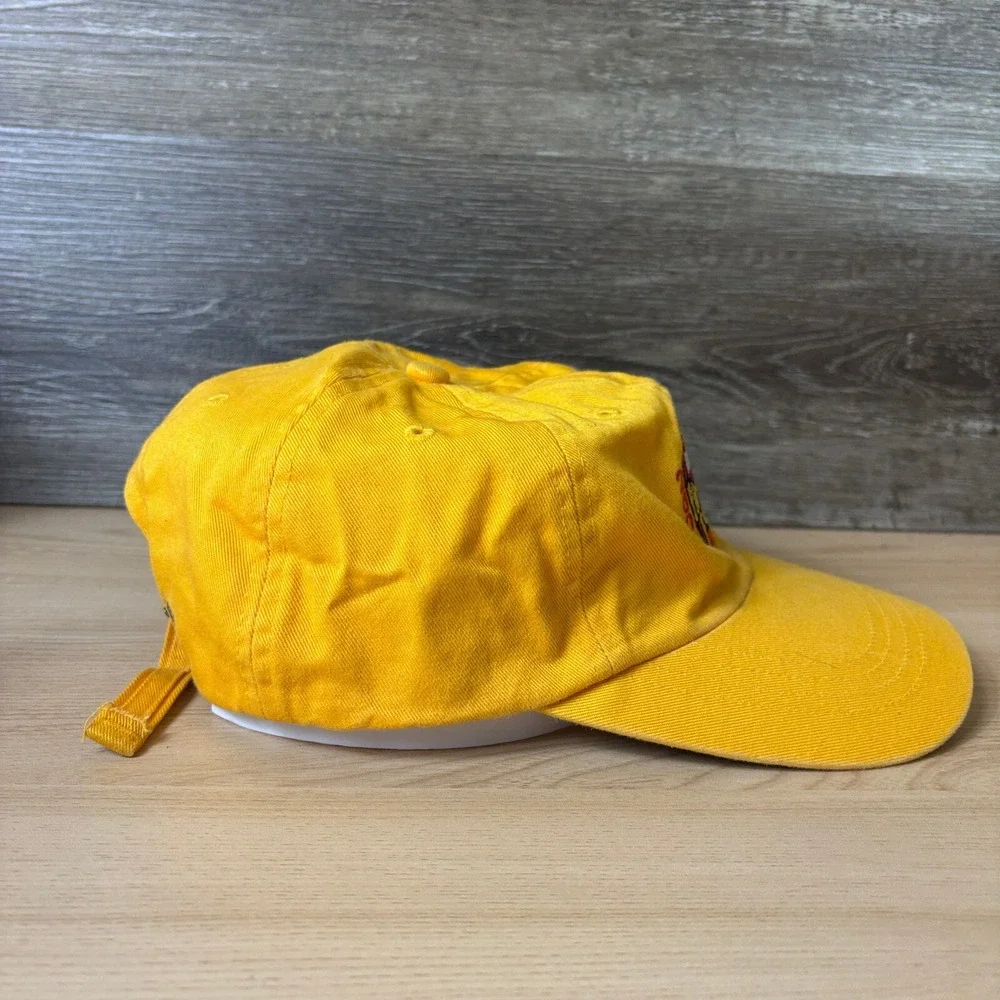 Vintage Final Four Hat Cap Strap Back Womens Yellow Texas 2002 Adjustable